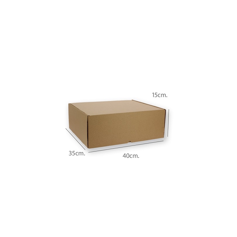 brillo Presentar Pensativo Cajas de cartón kraft, para envío postal - e.commerce tienda online