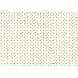 500 Hojas de papel de seda Estrellas doradas