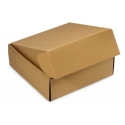 50 Cajas de cartón kraft 20.5x16x8 cms, para envío postal - e.commerce. 
