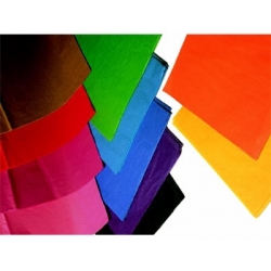 500 Hojas de papel de seda liso - Gama esencial. Varios colores