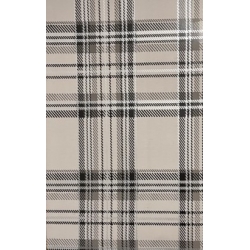 Bobina de papel cuadro escocés/tartán, fondo gris