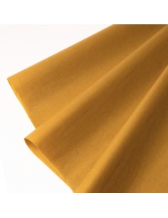 500 Hojas de papel de seda  mostaza